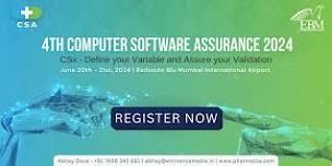 4th COMPUTER SOFTWARE ASSURANCE 2024