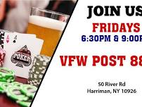 POKER NIGHT AT VFW 8858 (Harriman)