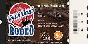 Riverton Town Days Rodeo 2024 - Friday