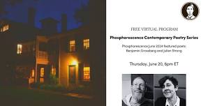 Phosphorescence Poetry Reading - June 2024 [FREE Virtual Program]