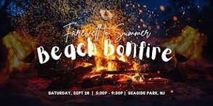 Fall Equinox Sunset Beach Bonfire