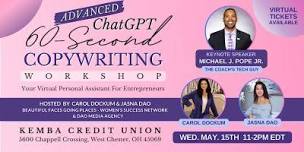 Advanced ChatGPT 60-Second Copywriting Workshop,