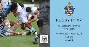 Rugby 1st XV v New Plymouth Boys' High School