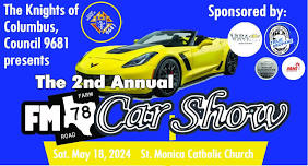 2nd Annual FM78 Car Show at St. Monica