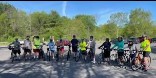 Biking on the Zim Smith Trail, Round Lake, NY