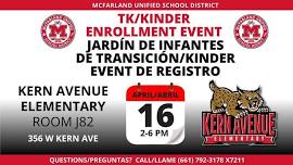 Kern Avenue TK/Kinder Enrollment Event