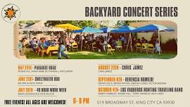 Backyard Concert- Sweetwater Duo