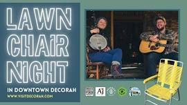 Lawn Chair Night in Downtown Decorah: Slapdash Bluegrass