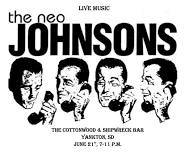 NEO JOHNSONS LIVE @ THE COTTONWOOD