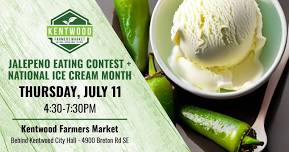 Jalapeno Eating Contest & Celebrate National Ice Cream Month