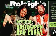 2024 Official Halloween Bar Crawl Raleigh Bar Crawl LIVE