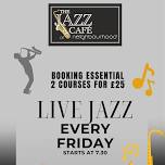 Live Jazz Friday at Neighbourhood Bakehouse