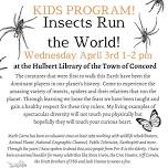 Kids Program: Insects Run the World!