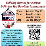 6th Annual Building Homes for Heroes 9-pin Tournament