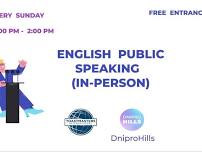 English Public Speaking at Dnipro Hills Toastmasters | In-person