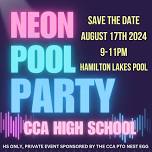 CCA HS back to school pool party 2024/2025