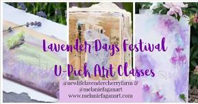 New Life Lavender & Cherry Farm's Lavender Days Festival with Creative Gatherings with Melanie Fagan