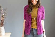 Thursday Night Knitters:  The Rosanna Cardigan — Madison Wool