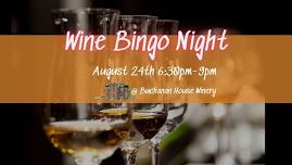 Wine Bingo Night!