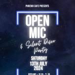 Open Mic & Silent Disco!