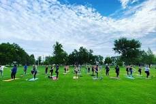 Summer Yoga in the Park