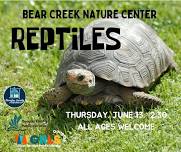 Visit Reptiles with Bear Creek Nature Centre