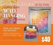 Coffee Filter Wall Hanging Workshop