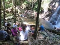 Lower Ballanjui Falls from Lower Bellbird