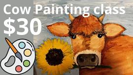 Cow painting class