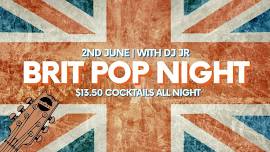  BRIT POP NIGHT  - Free entry