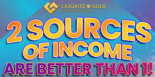 2 Sources of Income are Better Than 1