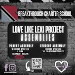 Love Like Lexi Project Parent Assembly - Breakthrough Charter School