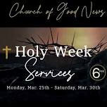 Holy Week Services