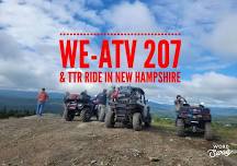 WE-ATV 207 & TTR RIDE IN NEW HAMPSHIRE