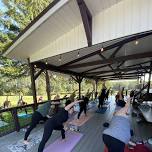 Wine Yoga at Enoree River Winery