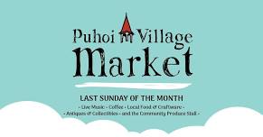 PUHOI VILLAGE MARKET - 26th May, 9am - 1pm