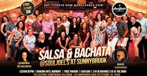 Salsa & Bachata Dance Party w/ Lessons at inside SunnyBrook Ballroom