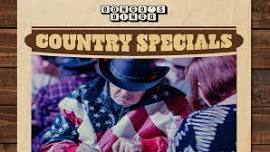  SOLD OUT!  BONGO’S BINGO COUNTRY SPECIAL 