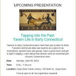 Tapping Into the Past: Tavern Life in Early Connecticut