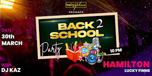 BACK TO SCHOOL PARTY