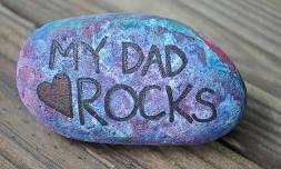 Father's Day Rock Craft