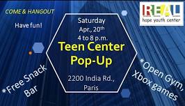 Gateway to Real Hope: Teen Center Pop-Up