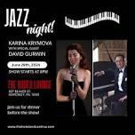 Karina Krimova and David Gurwin - Saturday Jazz Night - The Rodeo Lounge, Sewickley     — WZUM Jazz Pittsburgh