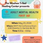 Adult Mental Health First Aid Training