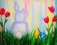 Paint Nite: Visit from Mr. Bunny