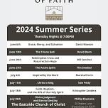 2024 Summer Series: Foundations of Faith