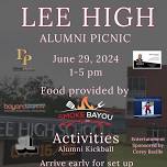 LEE HIGH ALUMNI PICNIC