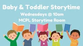 Weekly Baby & Toddler Storytime