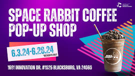 Space Rabbit Coffee Pop-Up Shop