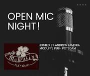 OPEN MIC NIGHT @ MCDUFF'S PUB! Hosted by Andrew LaMora 